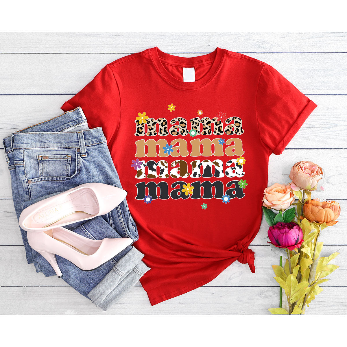Retro Mama Shirt, Shirt For Moms, Retro Gift For Mothers