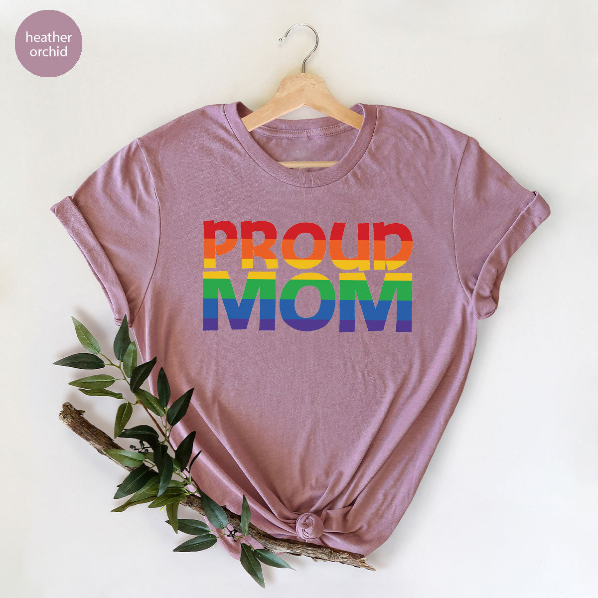 Proud Mom Shirt, LGBT Mom T-Shirt, LGBT Proud Tee