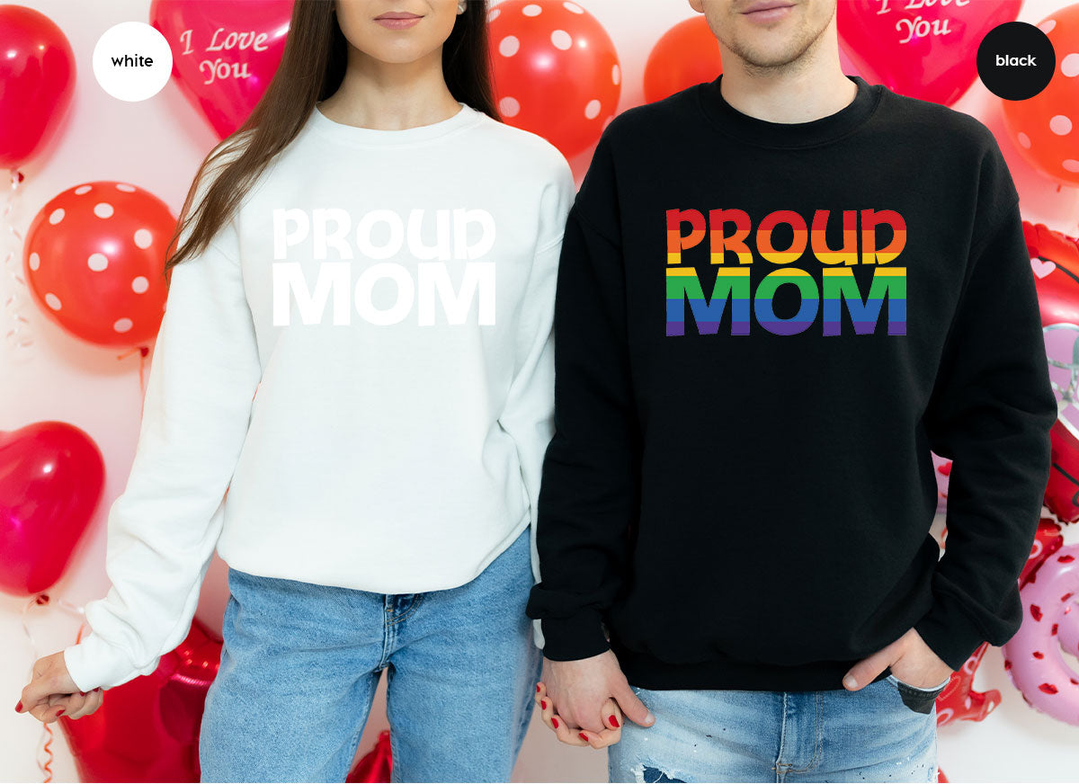 Proud Mom Shirt, LGBT Mom T-Shirt, LGBT Proud Tee