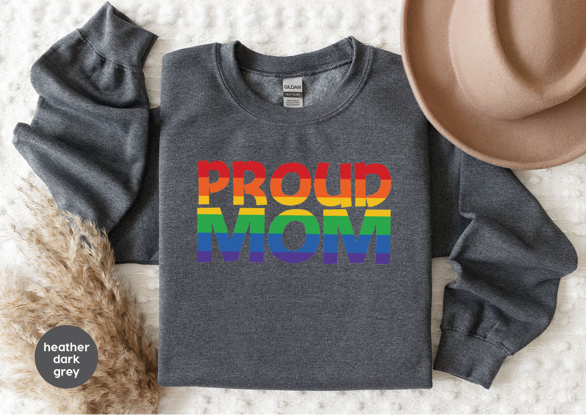 Proud Mom Shirt, LGBT Mom T-Shirt, LGBT Proud Tee