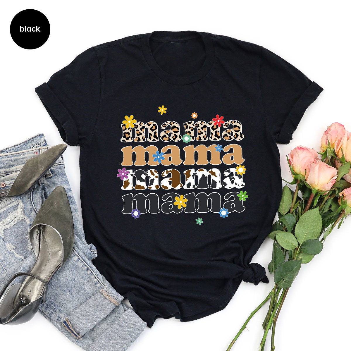 Retro Mama Shirt, Shirt For Moms, Retro Gift For Mothers