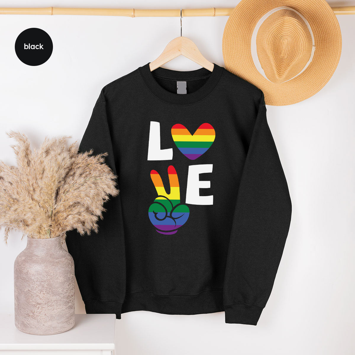 LGBT Love Shirt, Rainbow Glory T-Shirt, Pride Tee