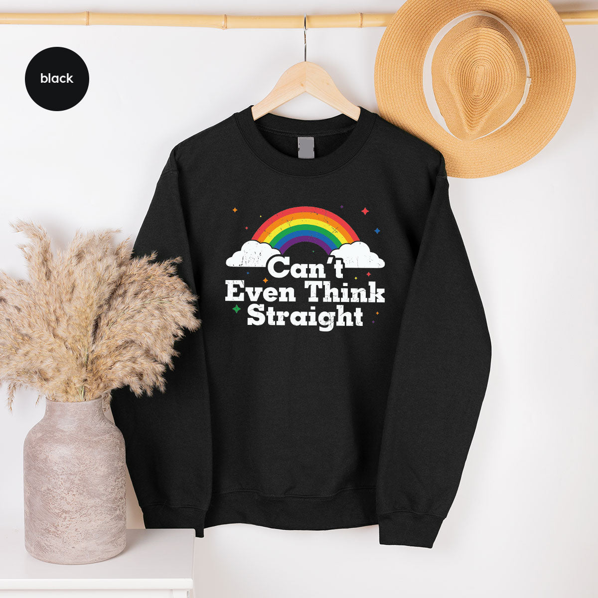 Can I Even Think Straight Shirt, Rainbow T-Shirt, LGBT T-Shirt