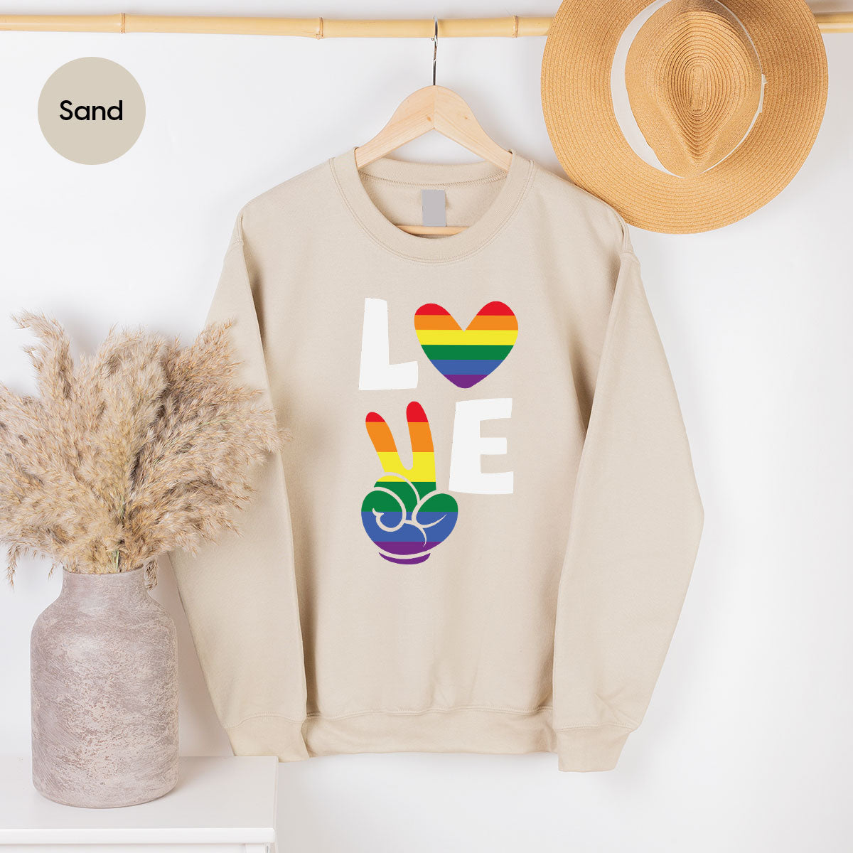 LGBT Love Shirt, Rainbow Glory T-Shirt, Pride Tee