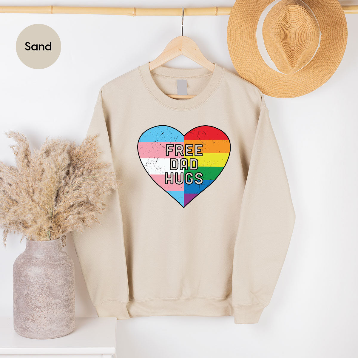 Free Dad Hugs Shirt, LGBT Shirt, LGBT Pride T-Shirt