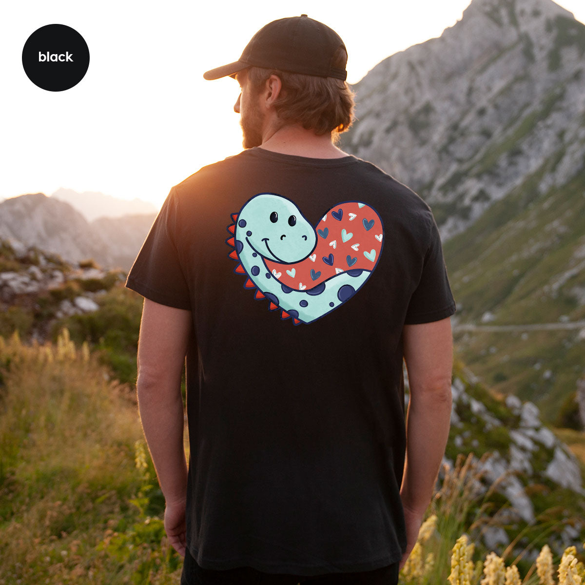 Valentine's Day Dino Shirt, Heart Of Dinosaur Shirt, Feb 14 Tee