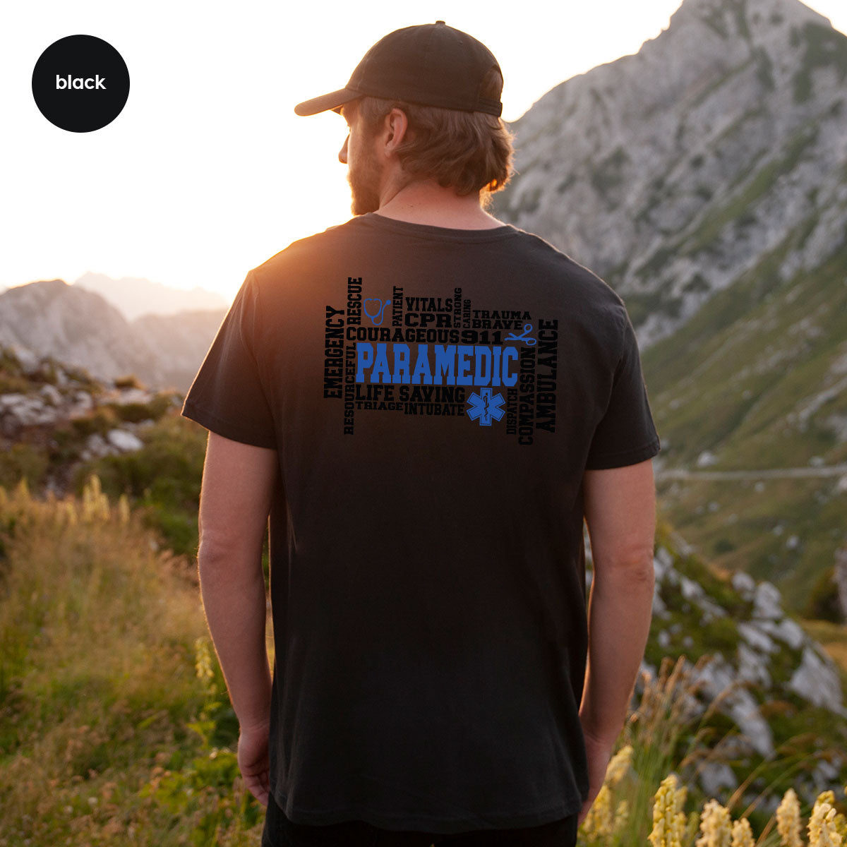 Paramedic T-Shirt, Ambulance Shirt, Life Saver T-Shirt, Gift For Live Saver, Health Worker Shirt