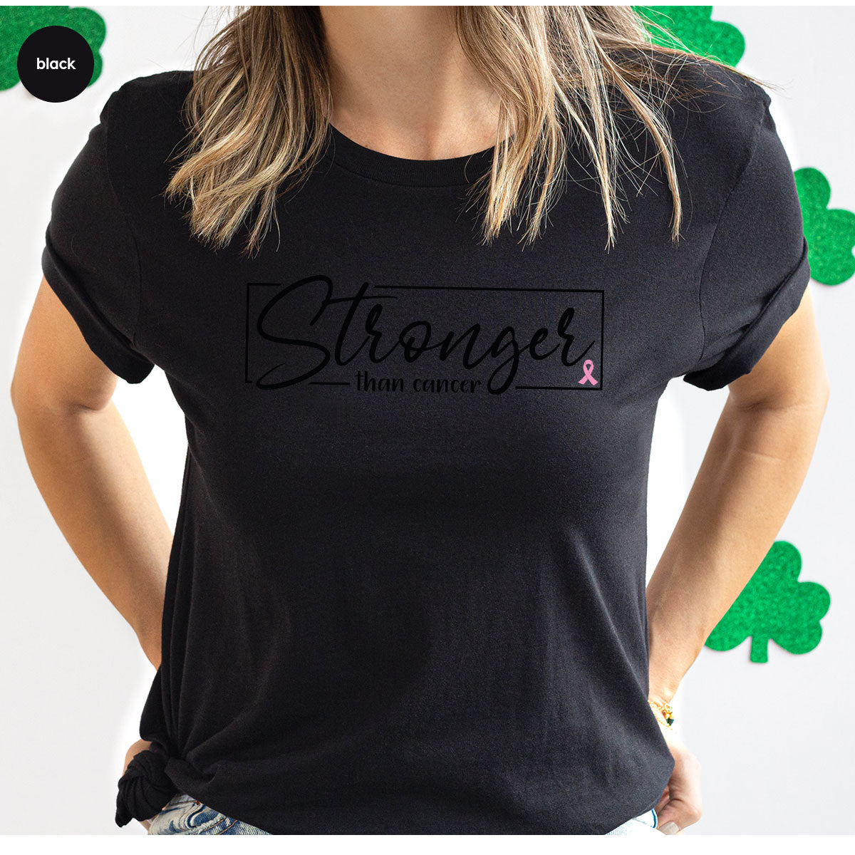 Stronger Than Cancer T-Shirt, Cancer Support Shirt, Cancer Warrior Tee
