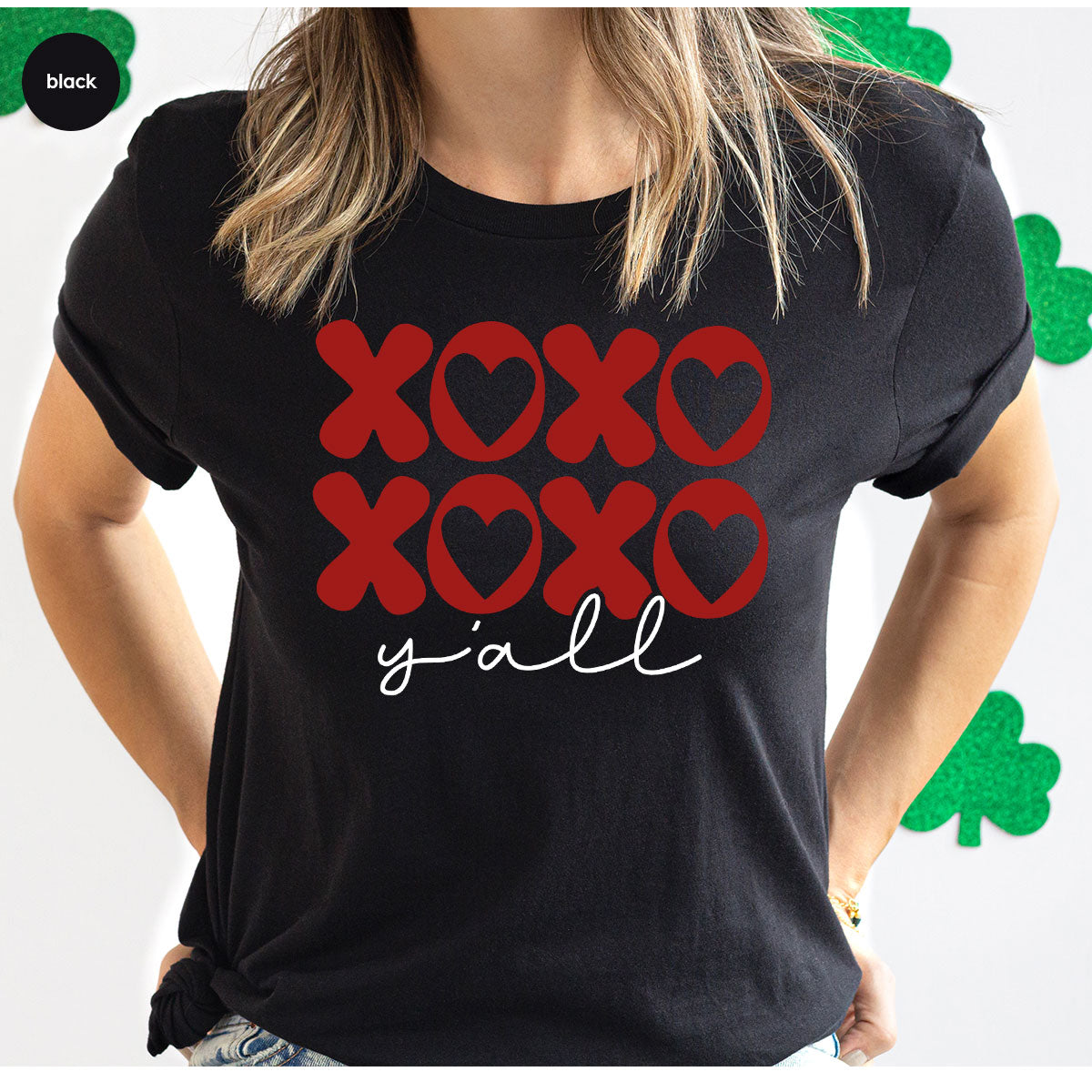 XOXO Shirt, Love Shirt, Valentine's Day T-Shirt, Couple Match Shirt