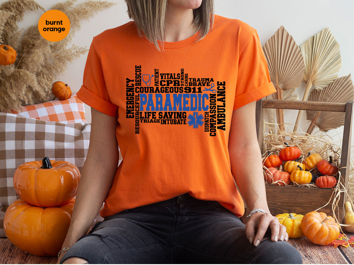 Paramedic T-Shirt, Ambulance Shirt, Life Saver T-Shirt, Gift For Live Saver, Health Worker Shirt