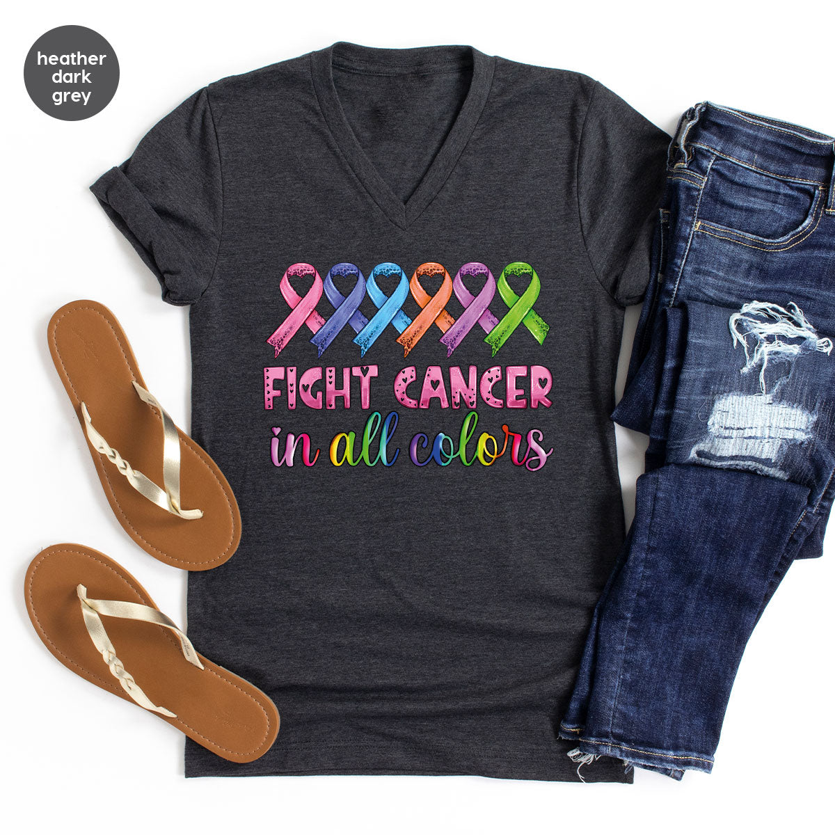 Lung Cancer Shirt, Cancer Family Shirt, Cancer Support T-Shirt