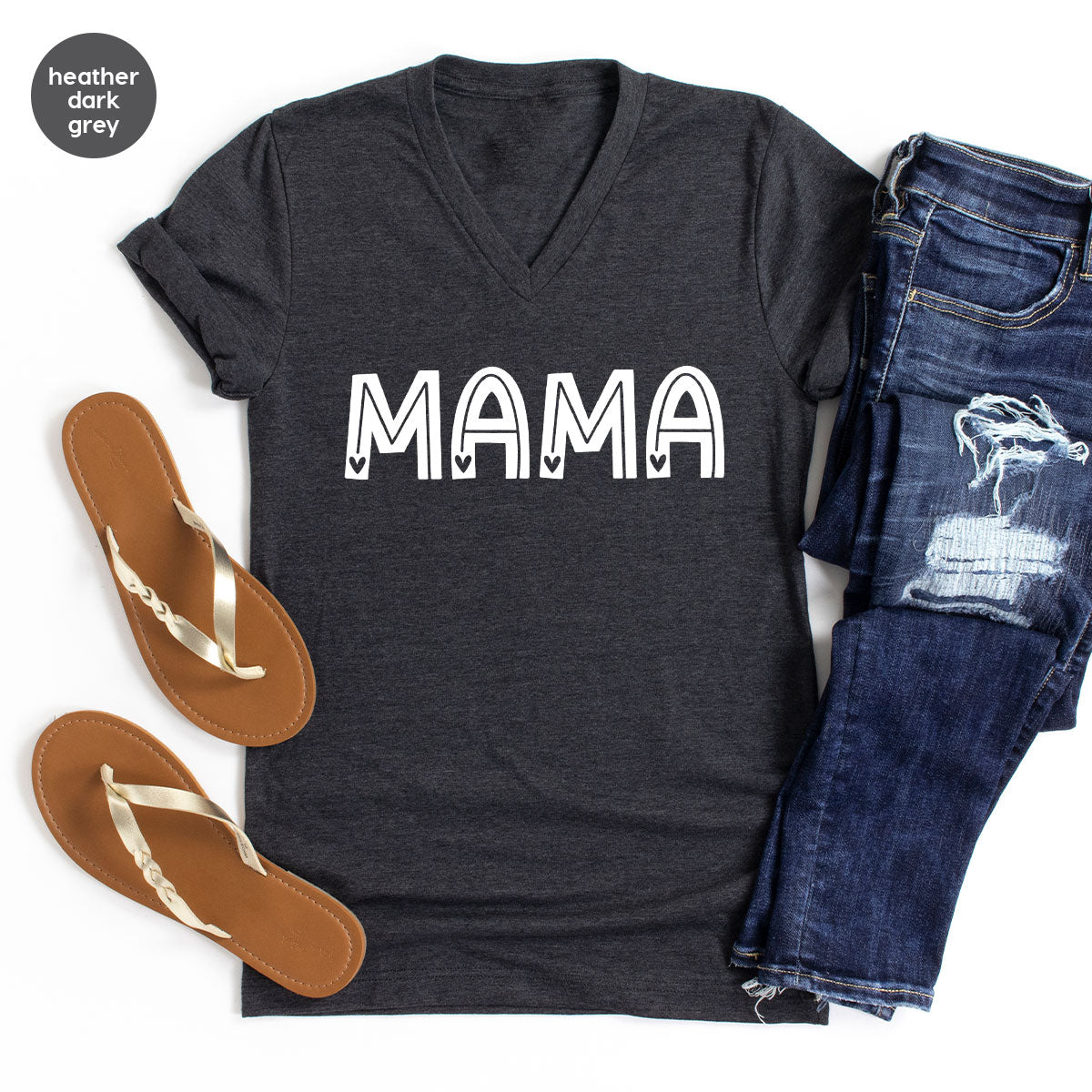 Mama Shirt, Valentine's Day Gift For Mamas, 2023 Valentine's Day Shirt