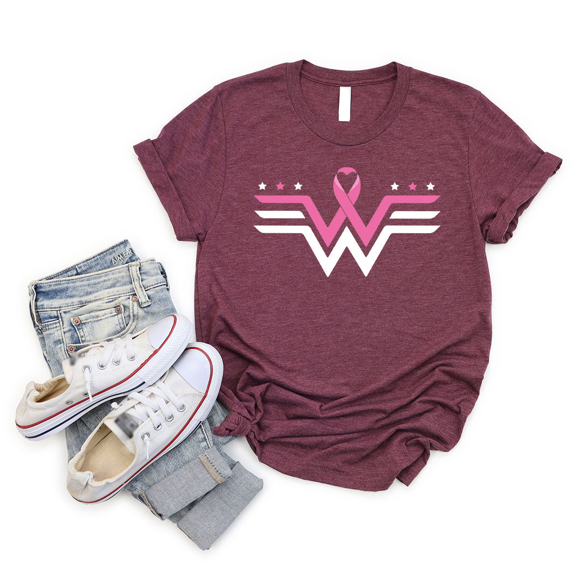 Breeast Cancer Month October Shirt, Cancer Gifts for Mom, Breast Cancer Survivor T-Shirt, Cancer Tee