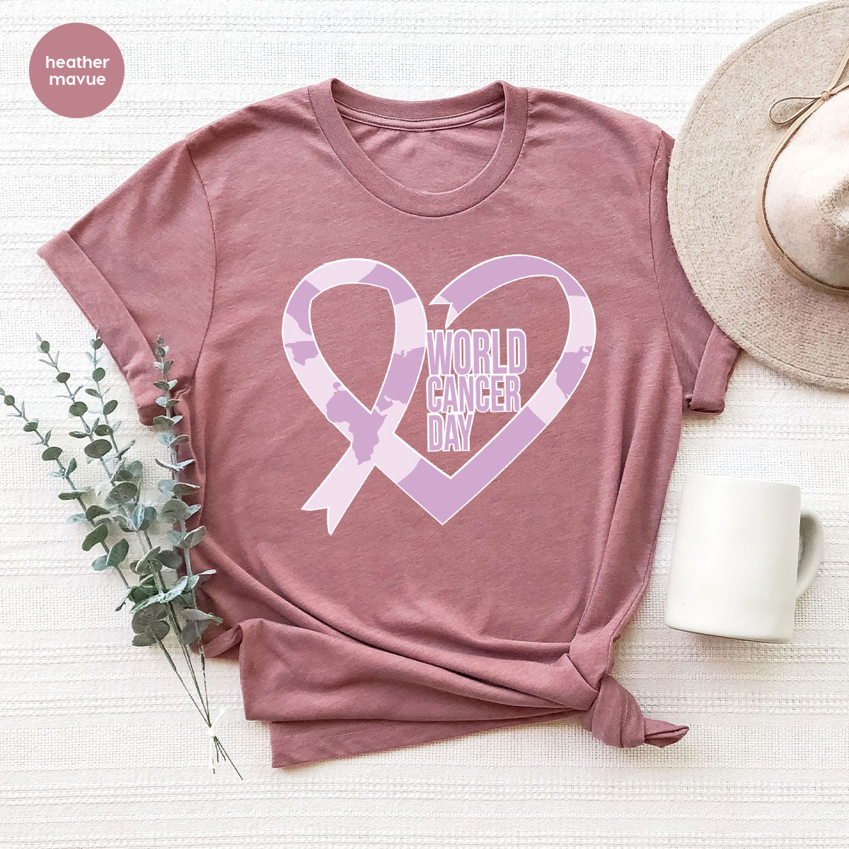 World Cancer Day Gift, Cancer Day T-Shirt, Cancer Day Support Shirt