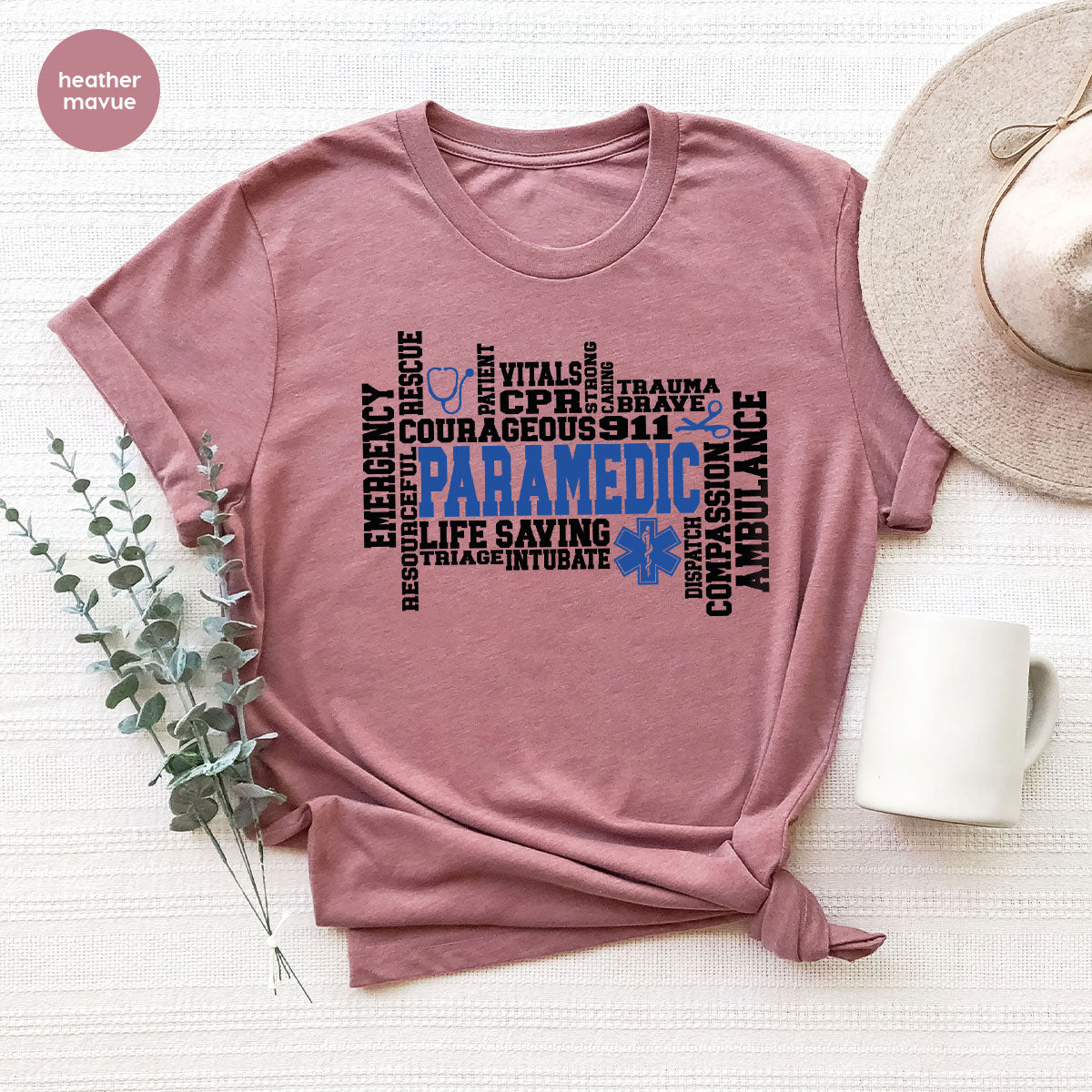 Paramedic T-Shirt, Ambulance Shirt, Life Saver T-Shirt, Gift For Live Saver, Health Worker Shirt