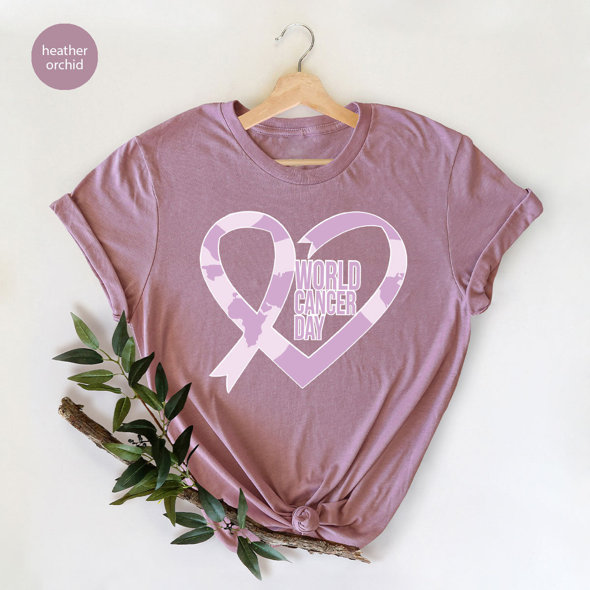 World Cancer Day Gift, Cancer Day T-Shirt, Cancer Day Support Shirt