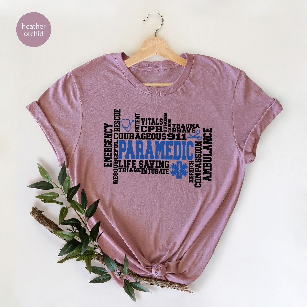 Paramedic T-Shirt, Ambulance Shirt, Life Saver T-Shirt, Gift For Live Saver, Health Worker Shirt