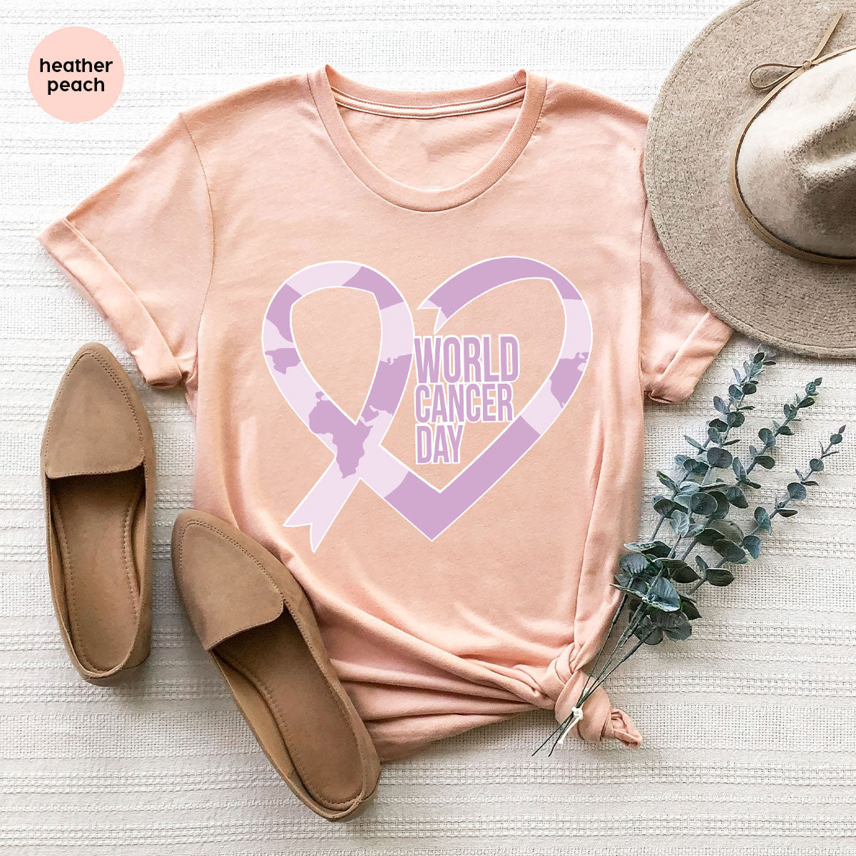 World Cancer Day Gift, Cancer Day T-Shirt, Cancer Day Support Shirt