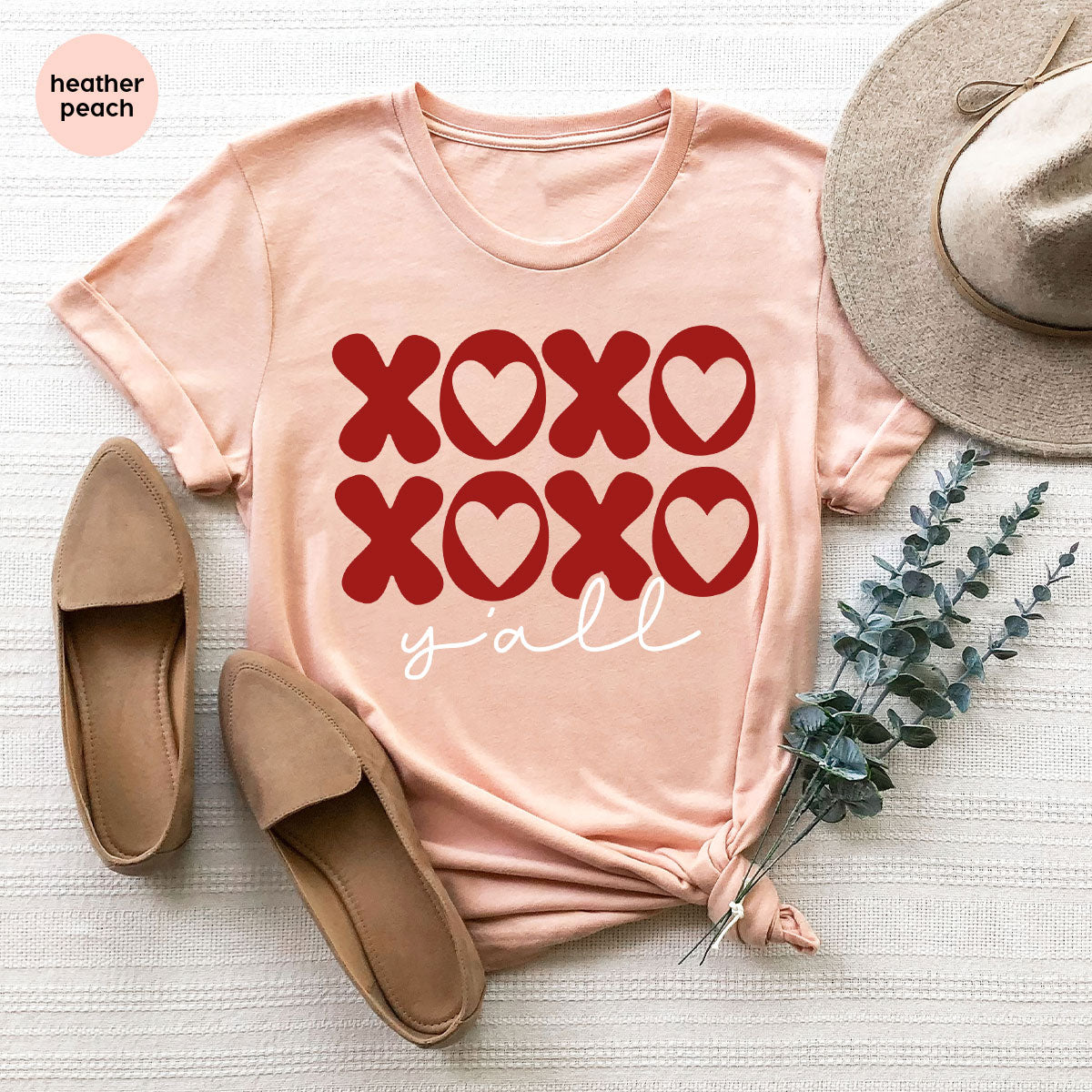 XOXO Shirt, Love Shirt, Valentine's Day T-Shirt, Couple Match Shirt