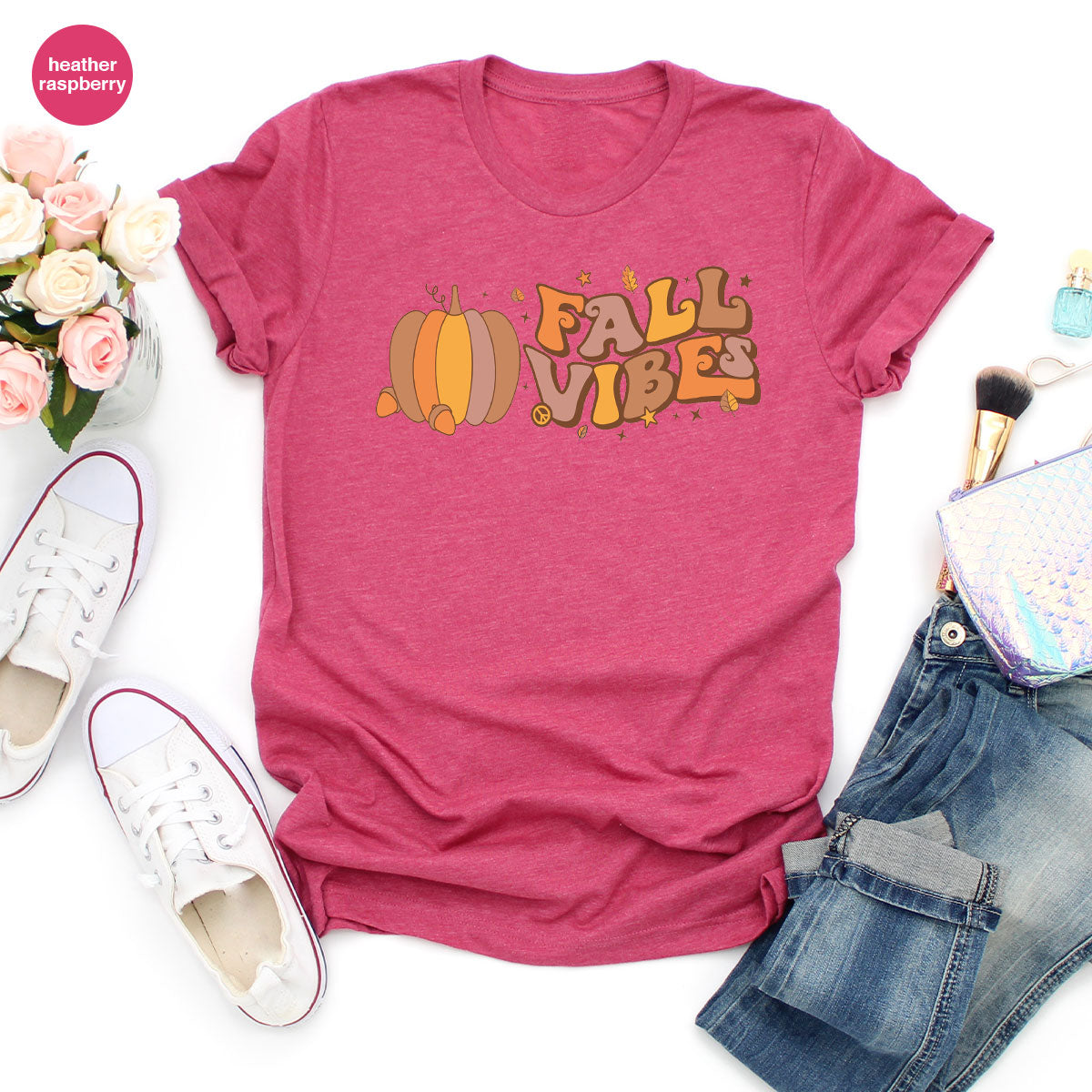 Fall Vibes Shirt, Thanksgiving 2022 Fall T-Shirt, 2022 Fall Tee