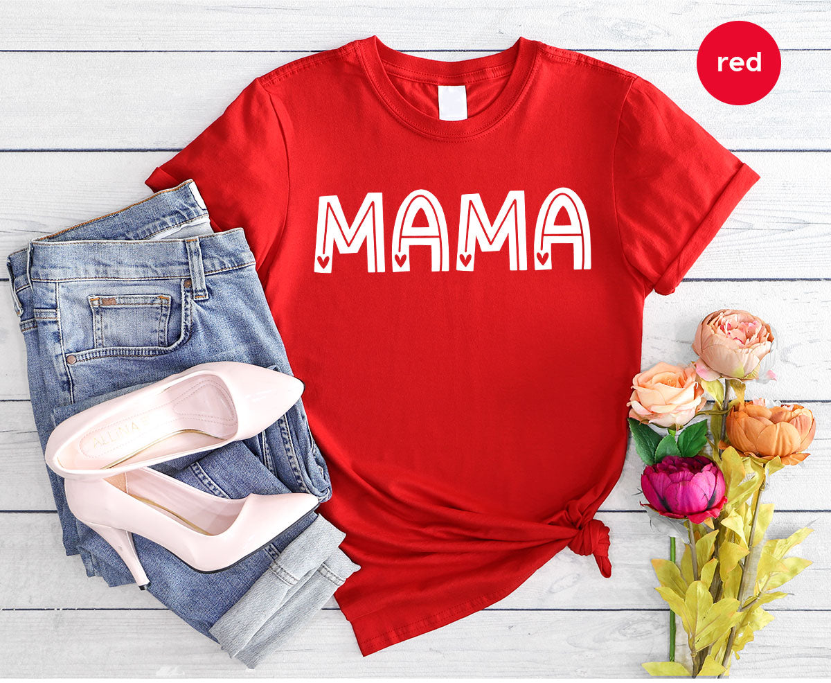 Mama Shirt, Valentine's Day Gift For Mamas, 2023 Valentine's Day Shirt