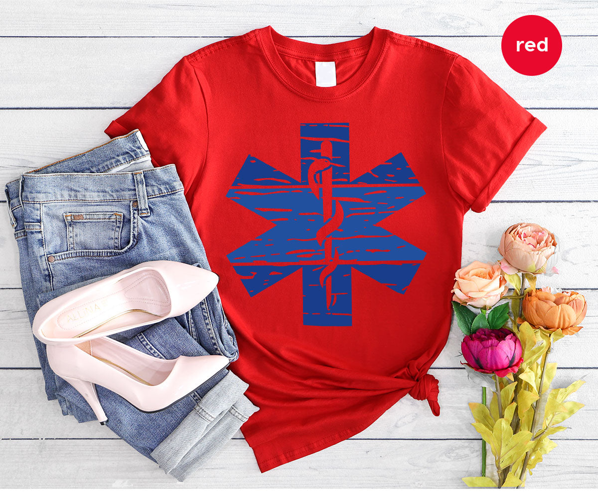 Paramedic Sign Shirt, Gift for Emergency Services, Health Worker T-Shirt