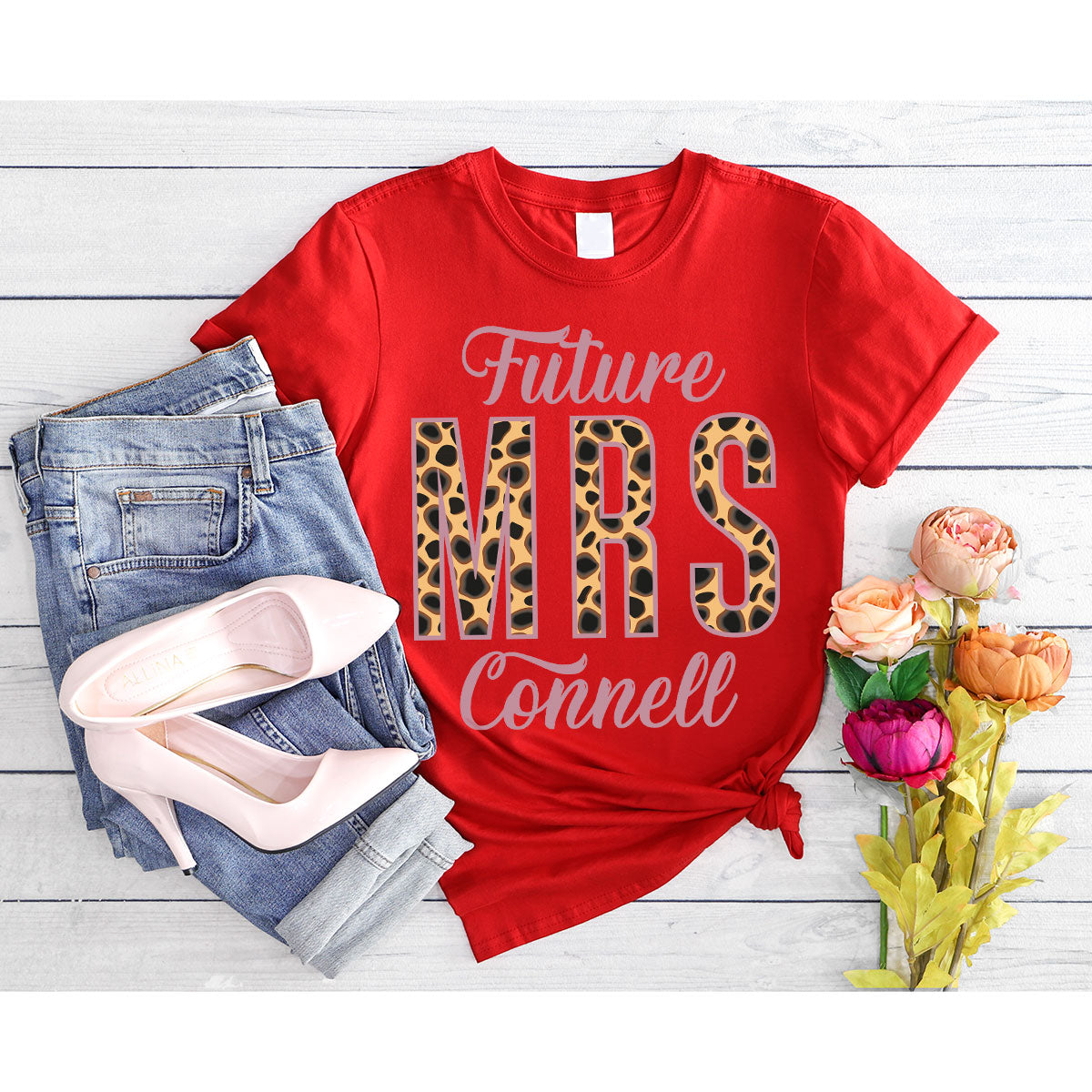 Future MRS Connect Shirt, New Born Party Shirt, Gift For New Born Girl T-Shirt
