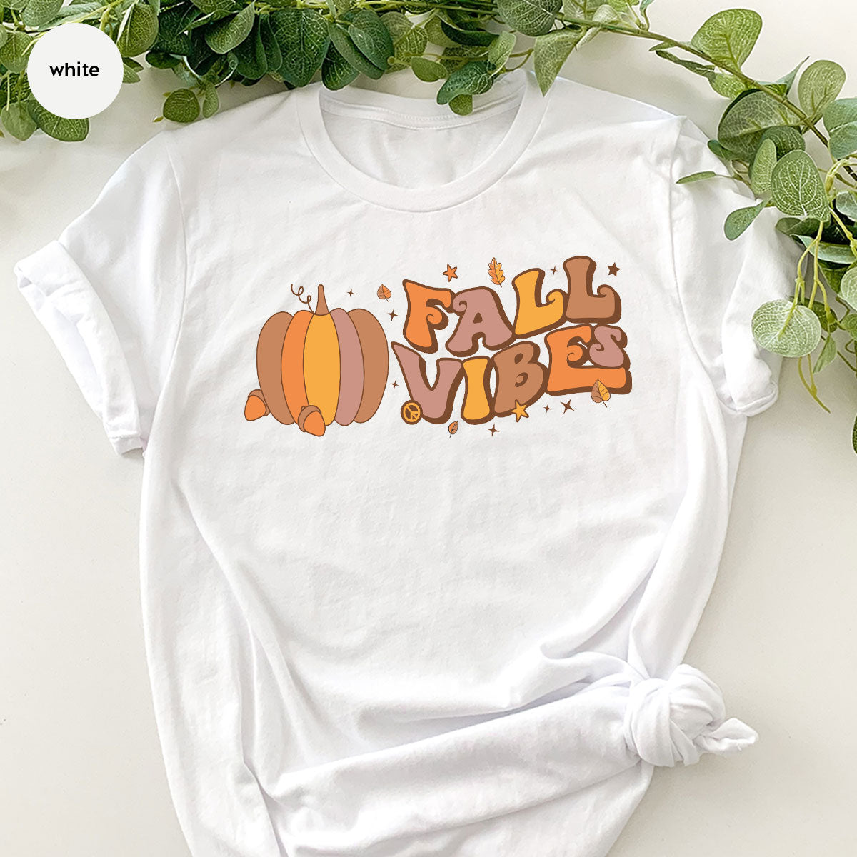 Fall Vibes Shirt, Thanksgiving 2022 Fall T-Shirt, 2022 Fall Tee