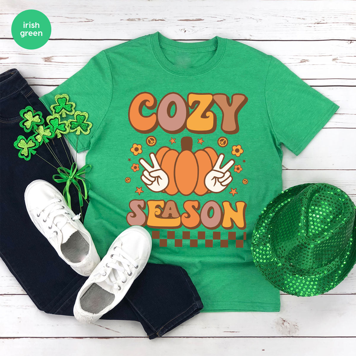 Cozy Thanksgiving Shirt, Funny Thanksgiving T-Shirt, Cozy Season Gee