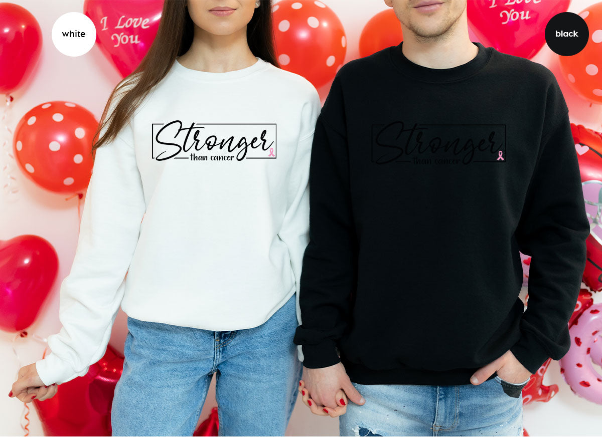 Stronger Than Cancer T-Shirt, Cancer Support Shirt, Cancer Warrior Tee