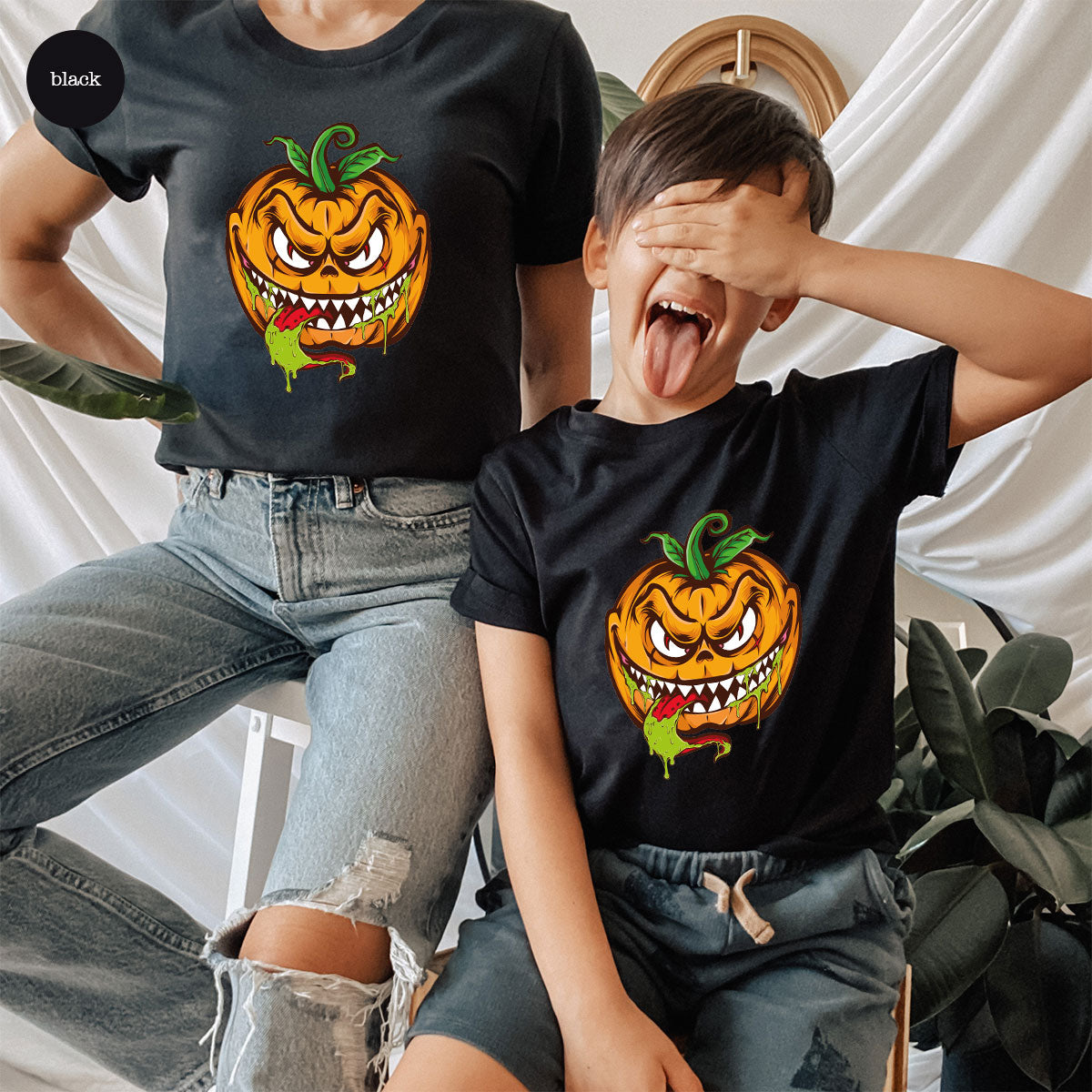 Pumpkin T-Shirt, Pumpkin T-Shirt Design For Men and Women, Halloween Gift