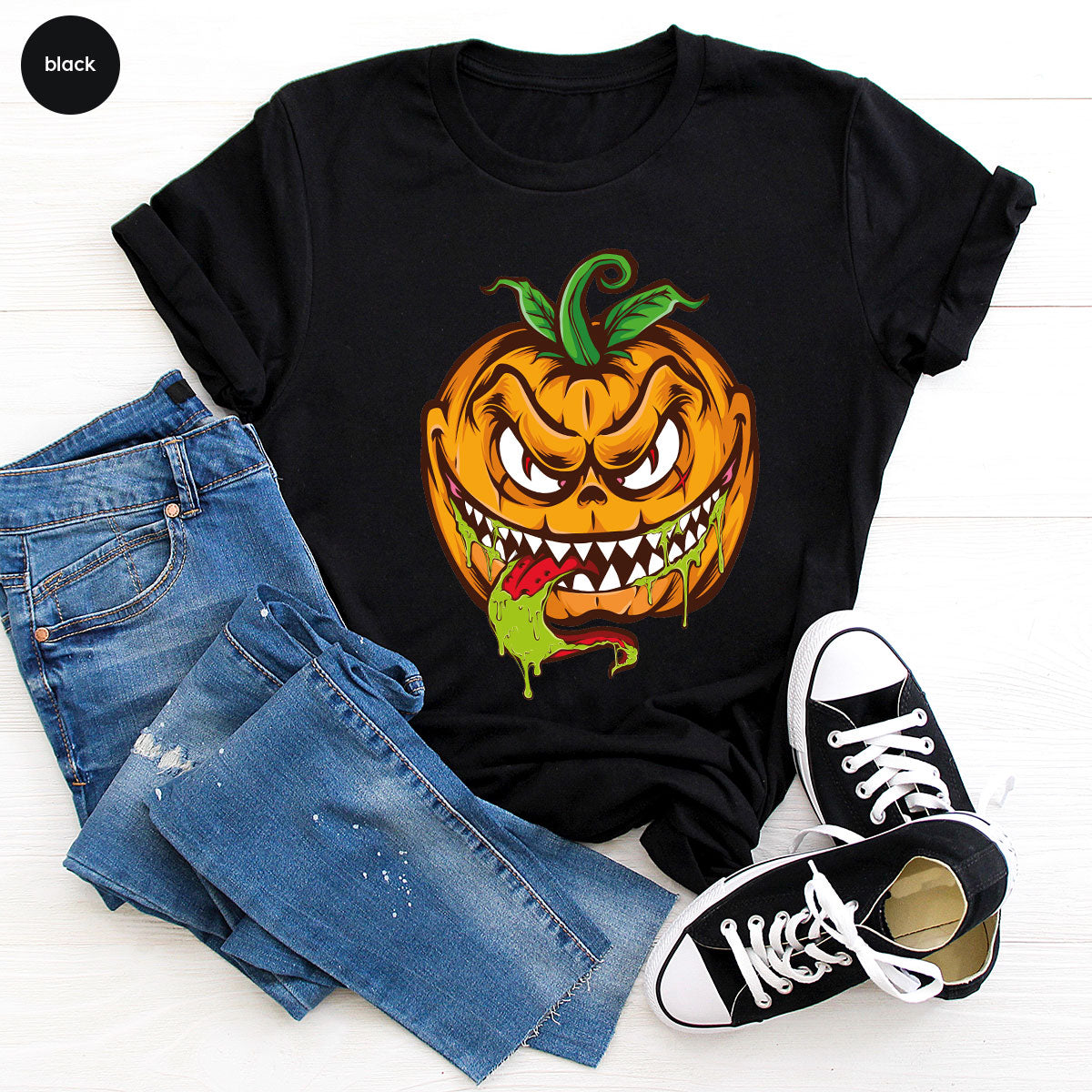 Pumpkin T-Shirt, Pumpkin T-Shirt Design For Men and Women, Halloween Gift