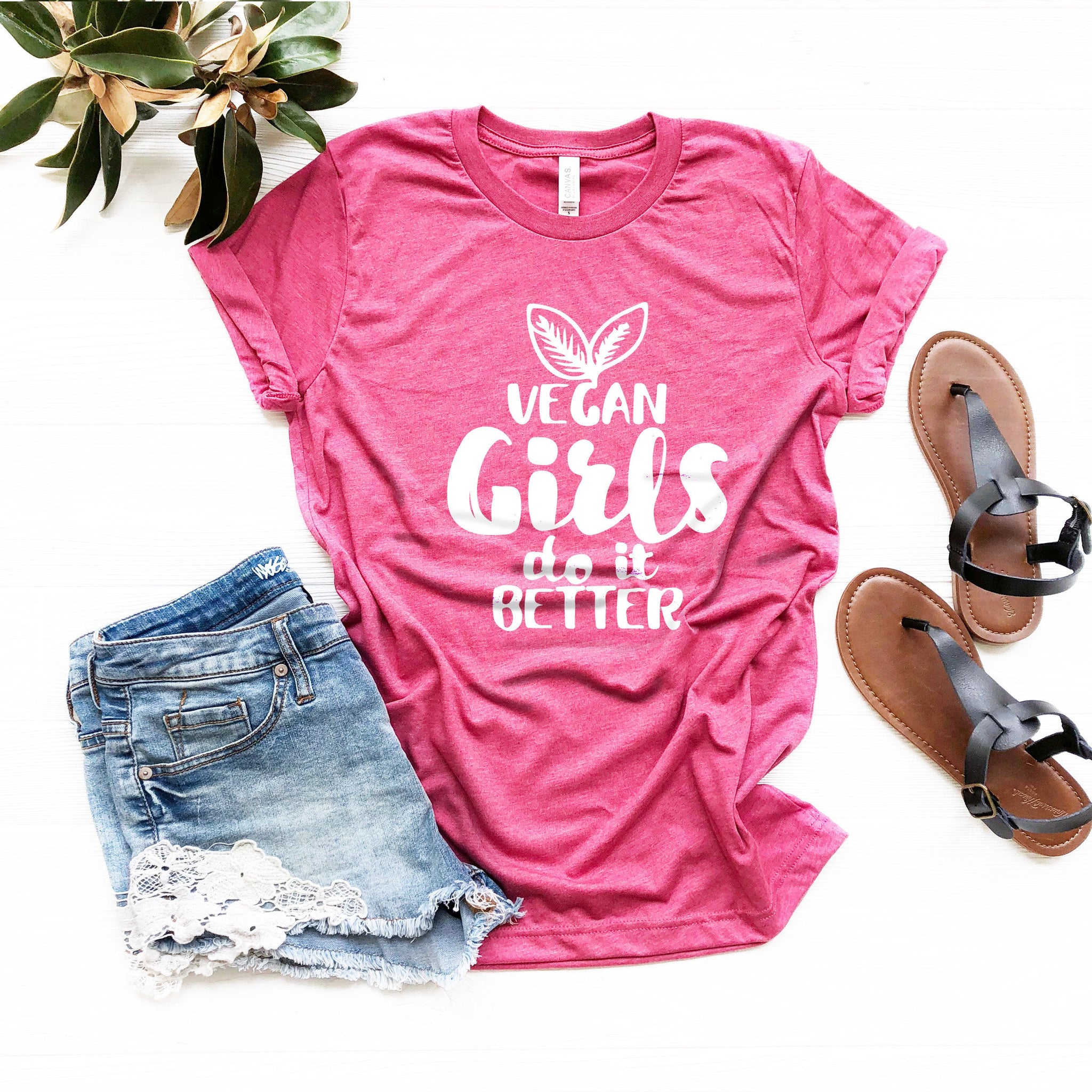 Vegan Girls do It Better, Vegan Gift,Vegan Shirt,Vegan T Shirt,Vegan T-Shirts,Veganism,Vegetarian Gift,Funny Vegan Shirt - Fastdeliverytees.com