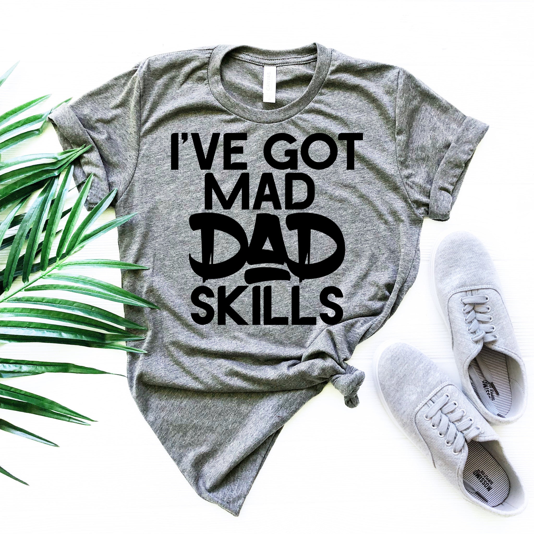 Mad Dad Skills, Funny Dad Tshirts for Fathers Day, Dad gift shirts, Dad shirts from daughter, Funny Shirts for dad men husband,Dad Birthday, - Fastdeliverytees.com
