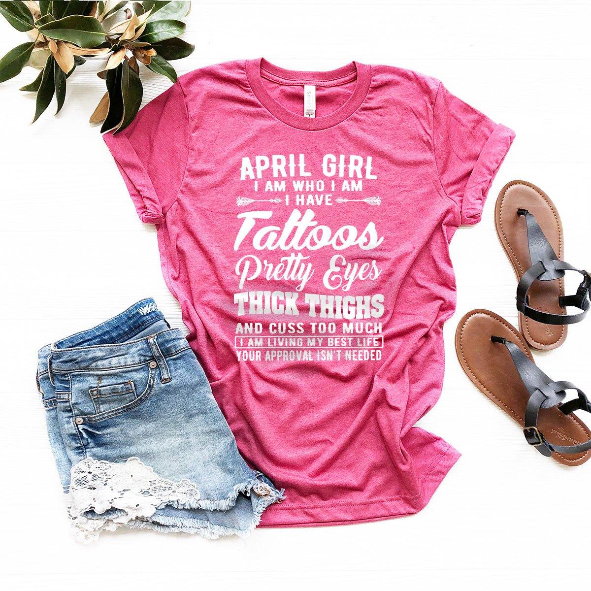 April girl t shirt cheap