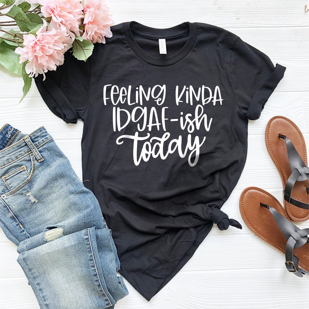 IDGAF-ish T-Shirt, Funny Quote Shirt, Sarcastic Shirt, I Don't Give A Fuck Shirt, Funny Gift Shirt, Funny Saying Shirt, IDGAF Graphic Tee - Fastdeliverytees.com