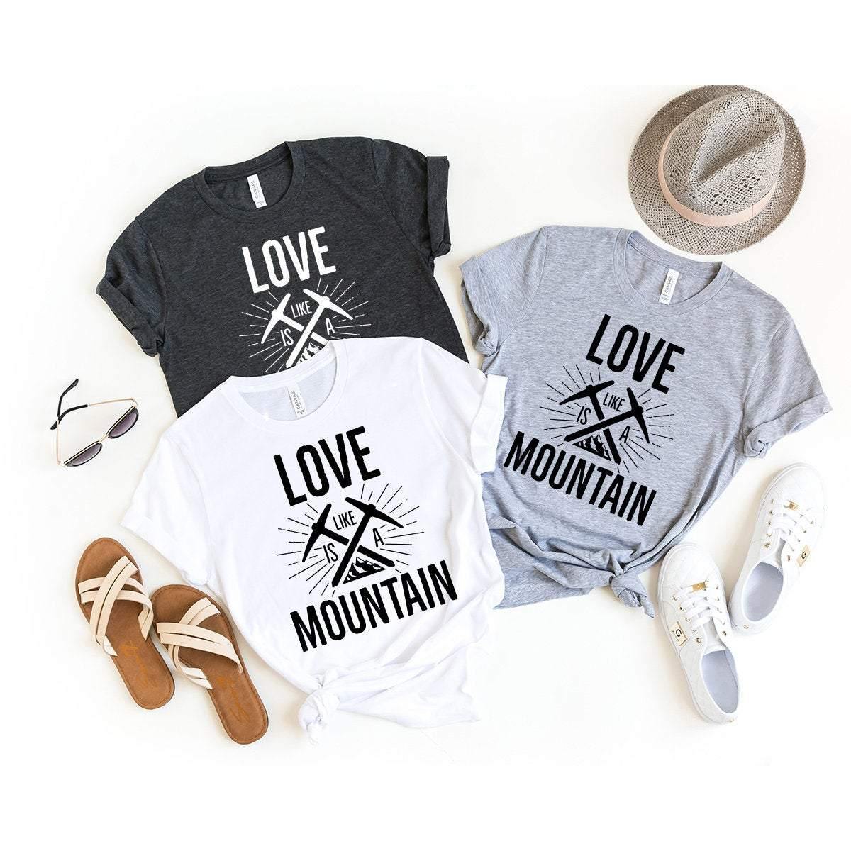 Camping Shirt ,Love Mountain Shirt, Adventure Shirt, Hiking Shirt, Climbing Shirt, Camper Shirt, Wanderlust Shirt, Mountain - Fastdeliverytees.com