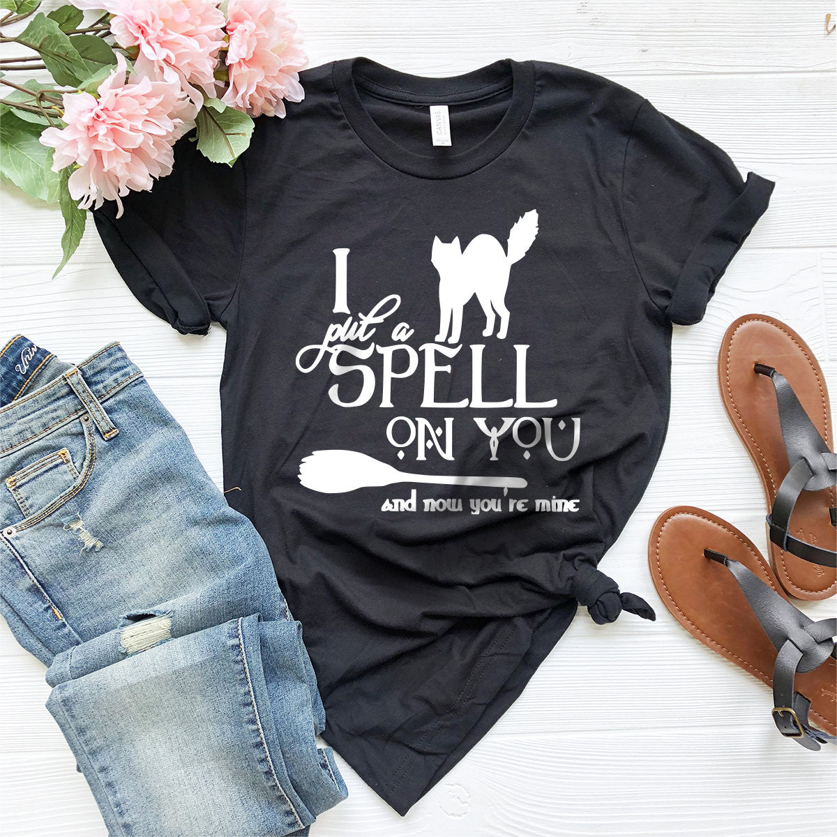Hocus Pocus T-Shirt, Fall Shirt, Hocu Pocu Shirt, Halloween Shirt, I Put A Spell On You Shirt, Hocus Pocus Shirt, Halloween Tee - Fastdeliverytees.com