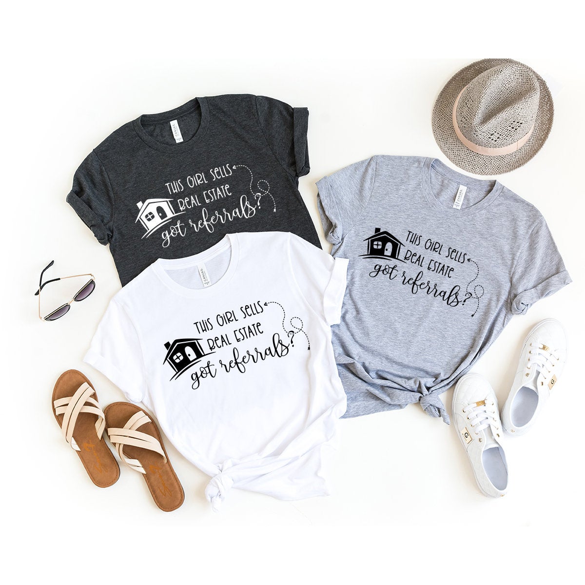 Realtor Girl Shirt, This Girl Sells Real Estate Got Referrals Shirt, Gift For Realtor Women, Realtor Girl T-Shirt, Home Girl Shirt - Fastdeliverytees.com