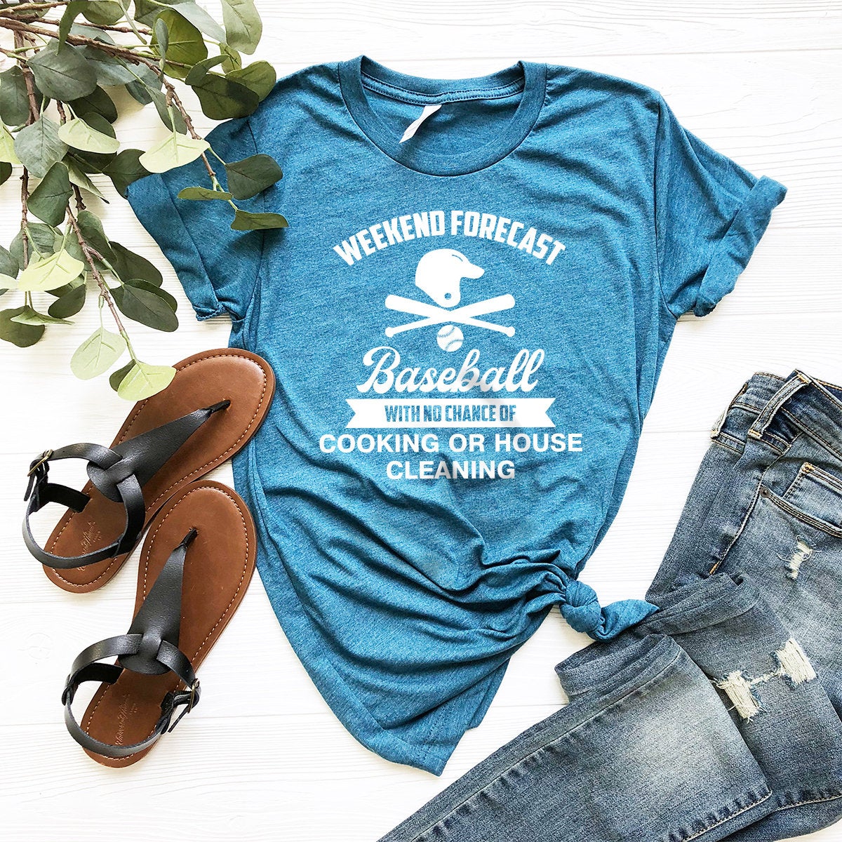 Weekend Forecast Baseball Shirt, Baseball T-Shirt, Baseball Mom Shirt, Softball Shirt, Baseball Fan Tee, Baseball Mama Shirt, Baseball Gift - Fastdeliverytees.com