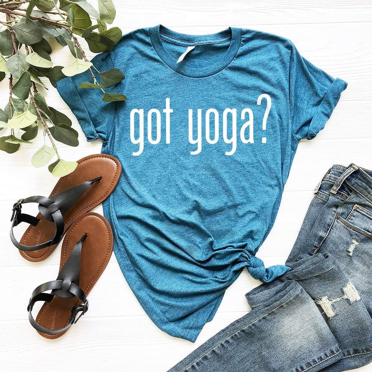Yoga Shirt, Meditation Shirt, Yoga T-Shirt, Yoga Lover Tee, Got Yoga? Shirt, Inspirational Shirt, Yoga Tee, Yoga Shirt For Women, Yoga Gift - Fastdeliverytees.com