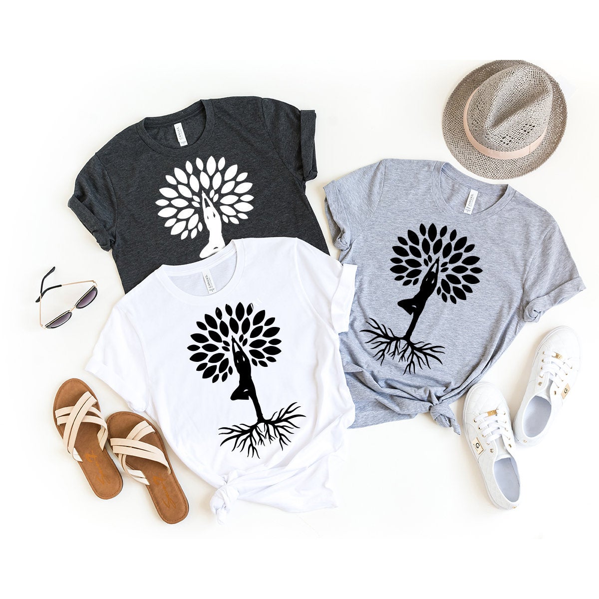 Yoga Shirt, Yoga Tree T-Shirt, Meditation Shirt, Yogie Tree Shirt, Yoga T-Shirt, Yoga Lover Shirt, Yoga Tee, Funny Yoga Tee, Yoga Gift - Fastdeliverytees.com