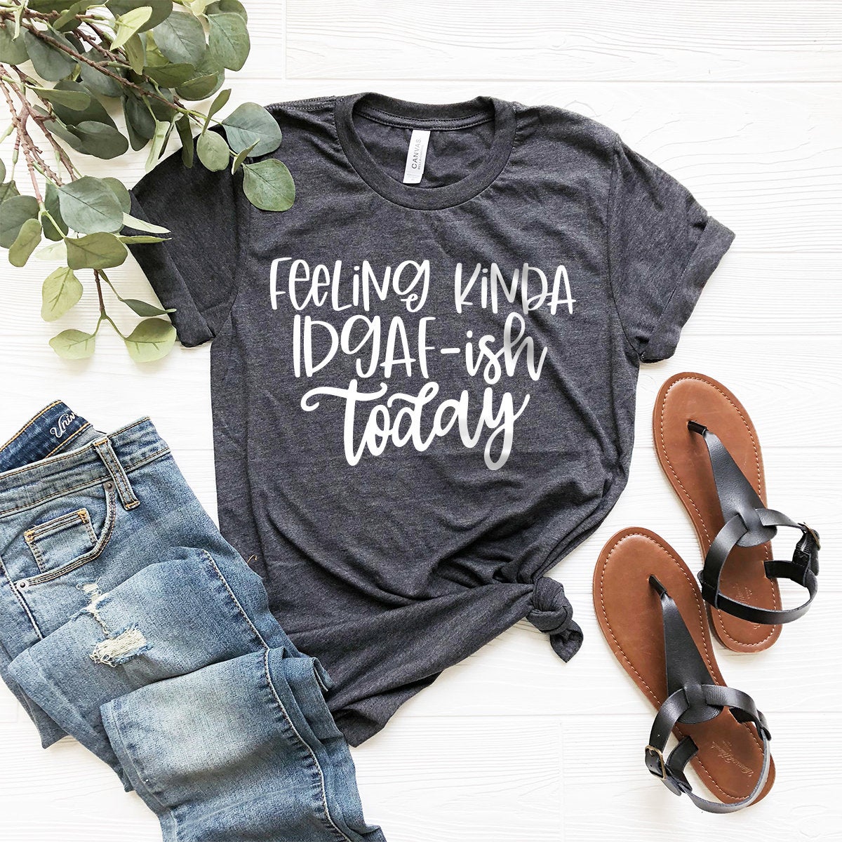 IDGAF-ish T-Shirt, Funny Quote Shirt, Sarcastic Shirt, I Don't Give A Fuck Shirt, Funny Gift Shirt, Funny Saying Shirt, IDGAF Graphic Tee - Fastdeliverytees.com