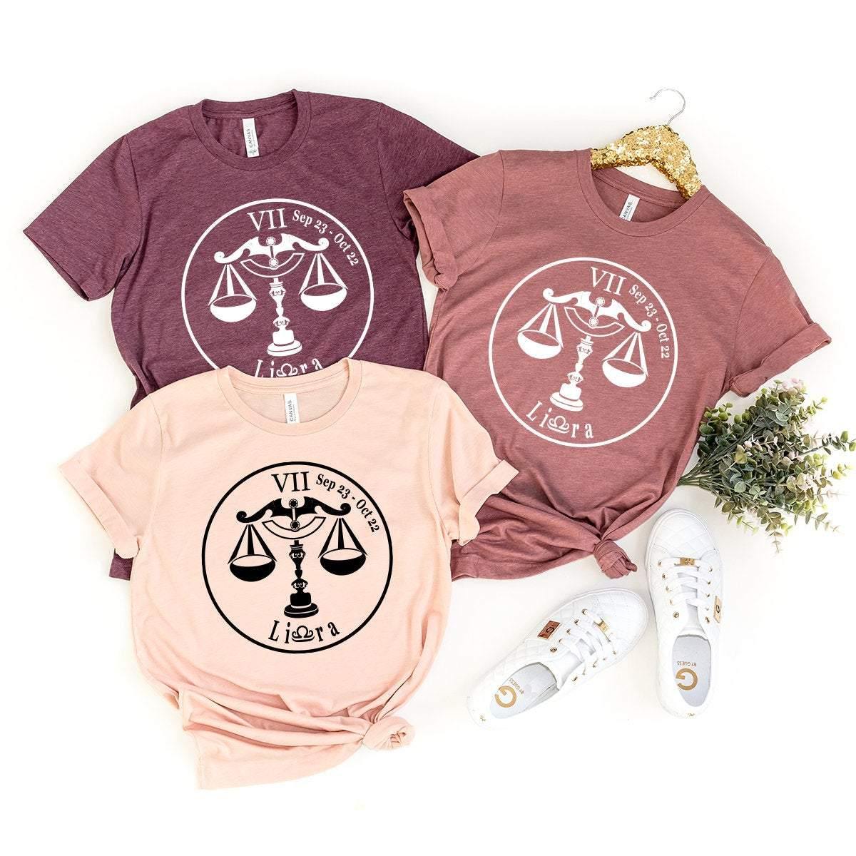 Zodiac Signs Shirt, Libra T Shirt, Astrology Shirt, Astrology Gifts, Libra Zodiac T-Shirt, Horoscope Shirt, Libra Birth Sign Shirt - Fastdeliverytees.com