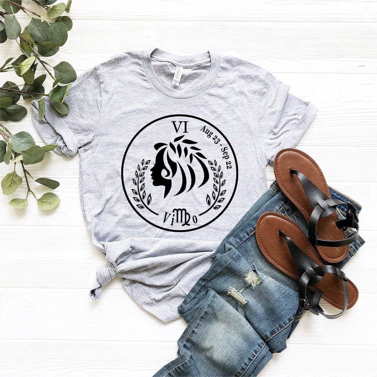 Virgo T Shirt, Virgo Zodiac T-Shirt, Gift For Virgo Girl, Horoscope Virgo Shirt, Astrology T-Shirt, Zodiac Signs Shirt, Astrology Gifts - Fastdeliverytees.com