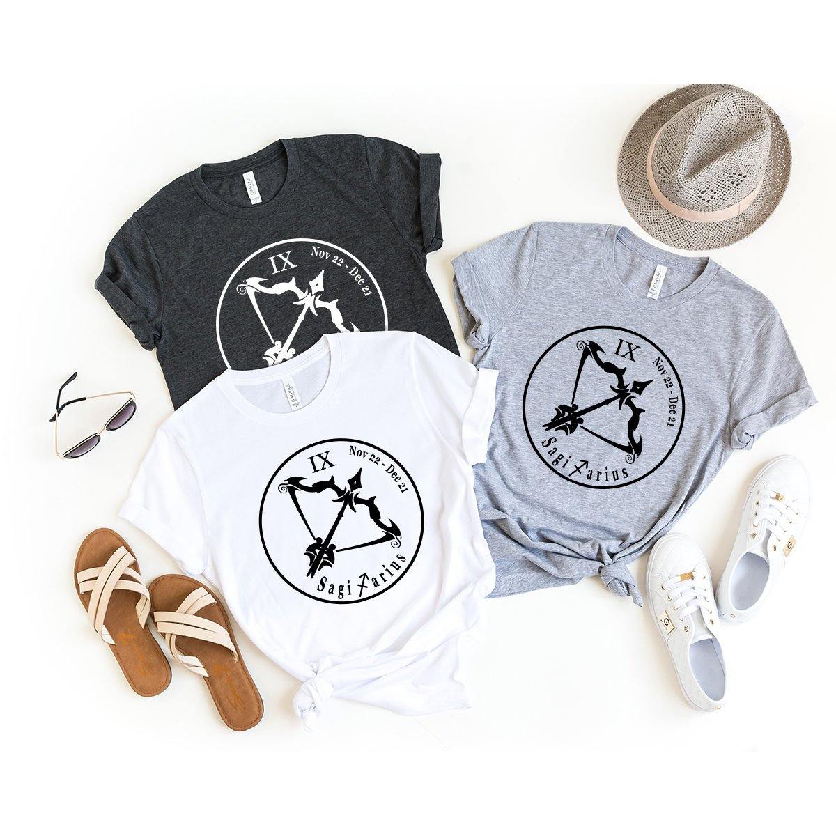 Sagittarius Shirt, Sagittarius T Shirt, Sagittarius Zodiac T-Shirt, Horoscope Shirt, Astrology T-Shirt, Zodiac Signs Shirt, Astrology Gifts - Fastdeliverytees.com