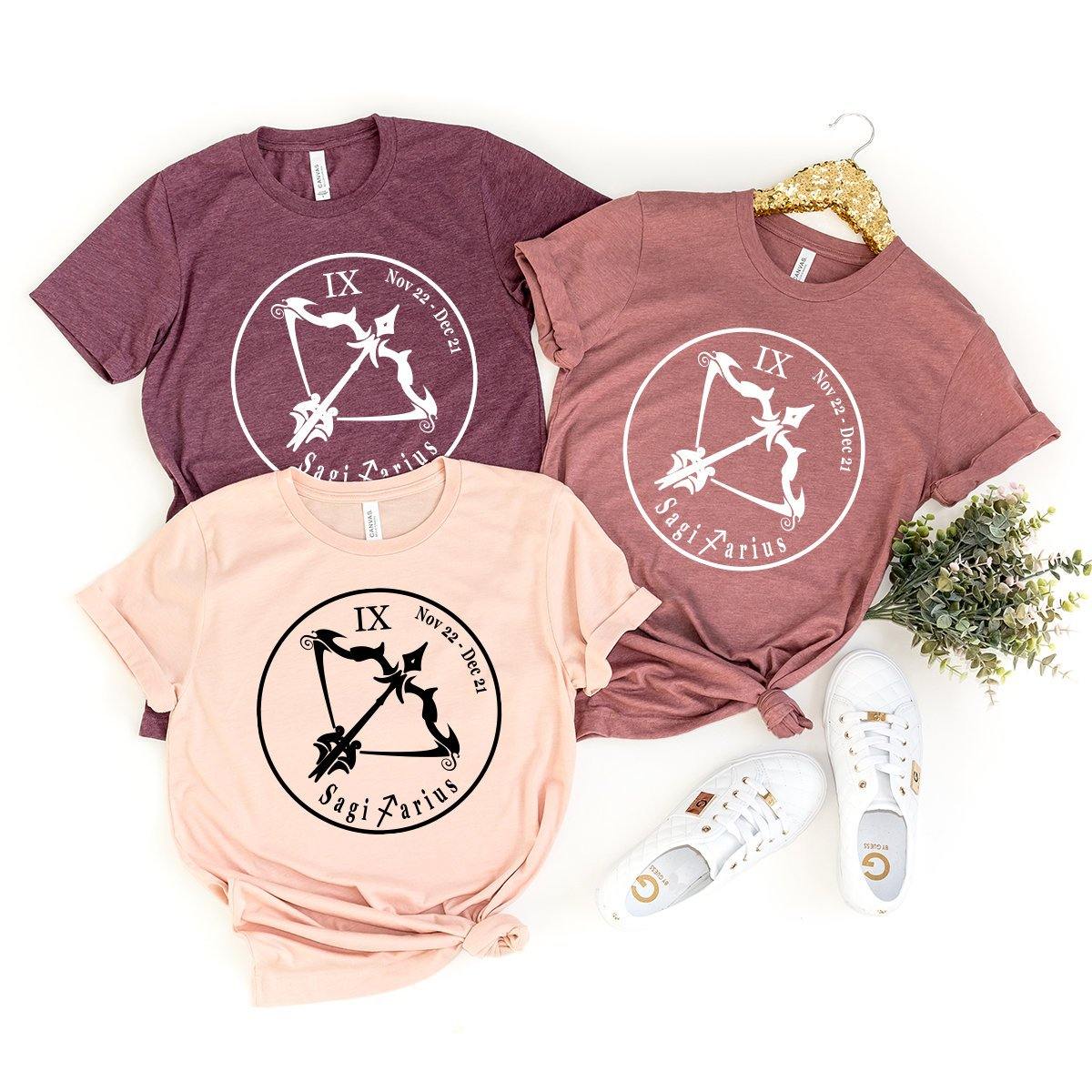 Sagittarius Shirt, Sagittarius T Shirt, Sagittarius Zodiac T-Shirt, Horoscope Shirt, Astrology T-Shirt, Zodiac Signs Shirt, Astrology Gifts - Fastdeliverytees.com