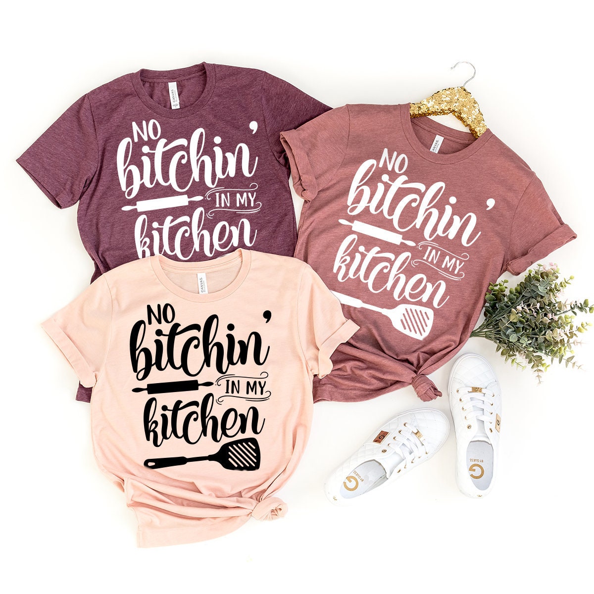 No Bitchin In My Kitchen Shirt, Chef Mom Shirt, Chef T Shirt, Baking Women Shirt, Kitchen Shirt, Cook Shirt, Funny Kitchen Shirt, Baking Tee - Fastdeliverytees.com
