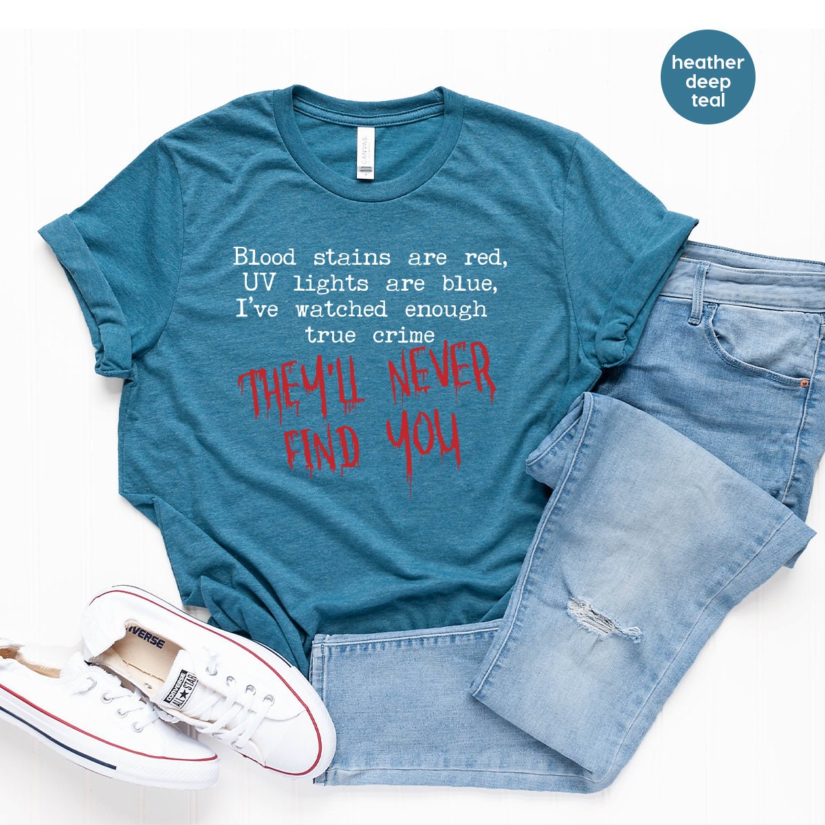 Horror Shirt, Blood Stains Are Red Ultraviolet Lights Are Blue Shirt, Horror Quotes Shirts, Hallowen Day Shirt, Hallowen Gift, Horror Tee - Fastdeliverytees.com