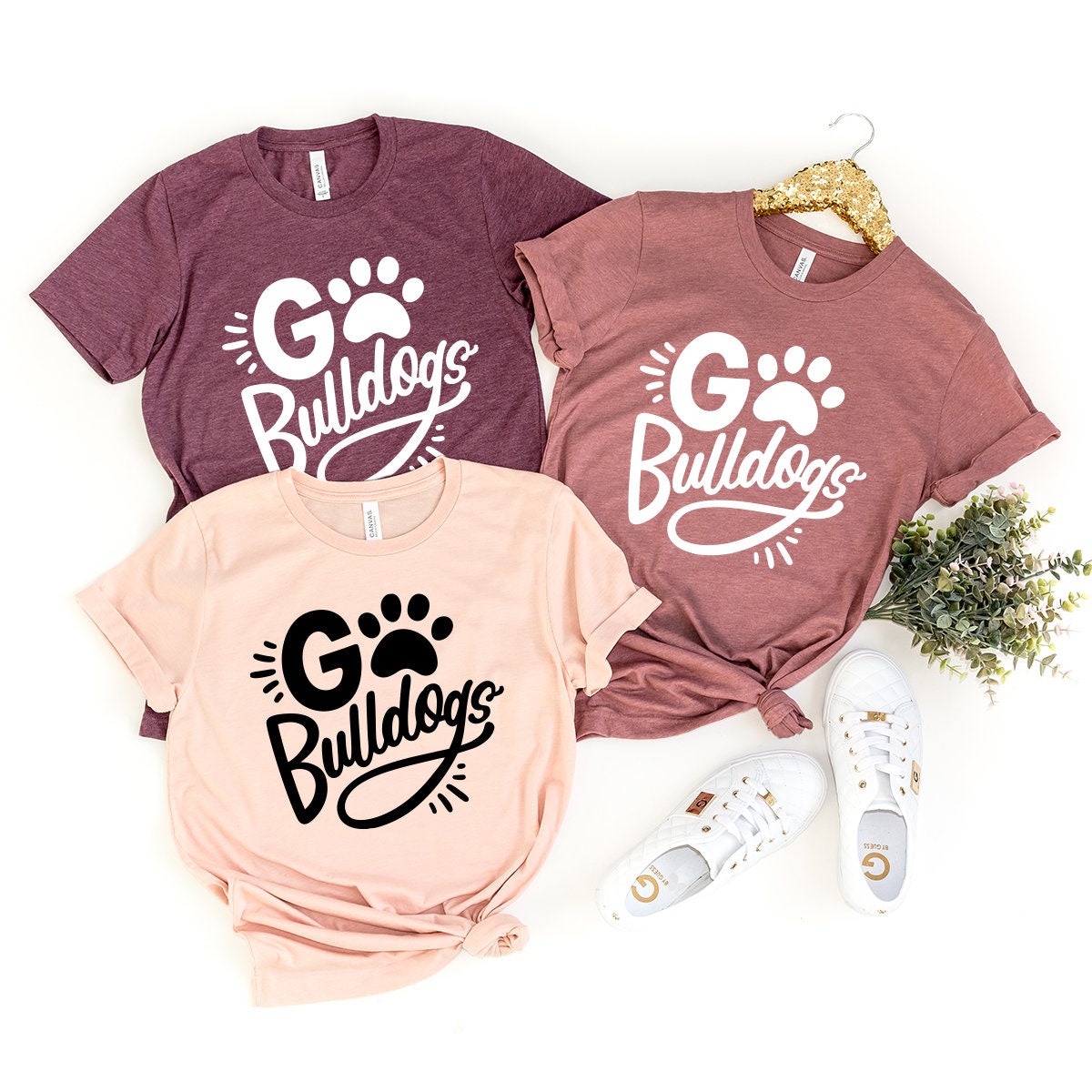 Go Bulldogs Shirt, Football Bulldogs Shirt, Football Shirt, Team Spirit Shirt, Bulldogs High School Tee, Baseball Bulldogs Tee - Fastdeliverytees.com